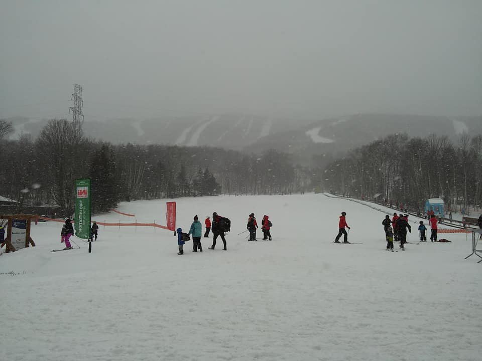 Mont Sainte-Anne la veille du jour de l'an Mont Sainte-Anne la veille du jour de l'an