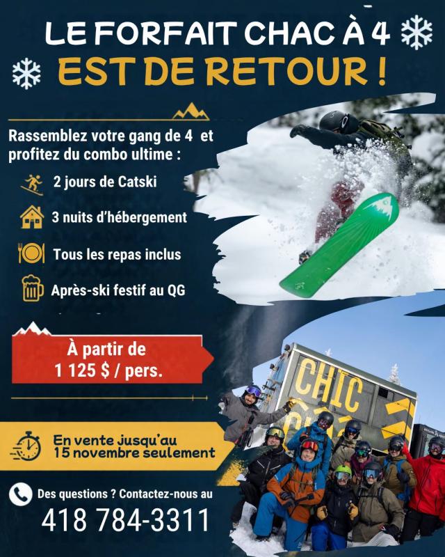 Chicchac Celebrez la fin de l'année 