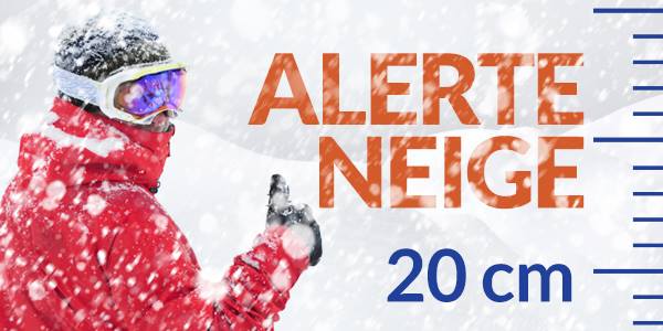 MONT ORFORD, ALERT DE NEIGE 20 CM MONT ORFORD, ALERT DE NEIGE 20 CM