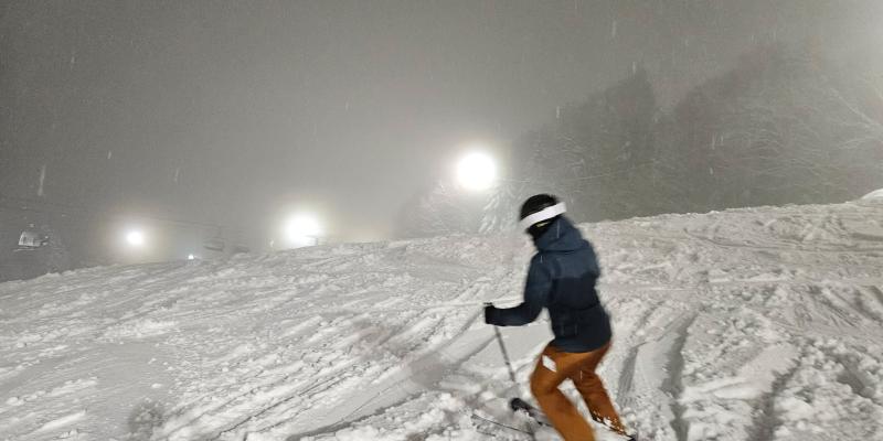 Stoneham - Belle soirée, neige agréable et une ambiance détendue